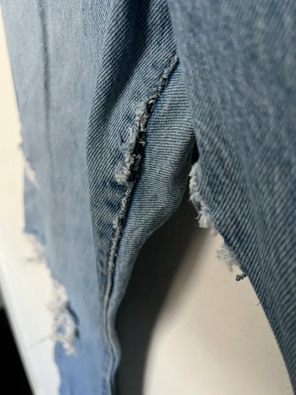 Levi's Wedgie Straight Distressed - Image 5