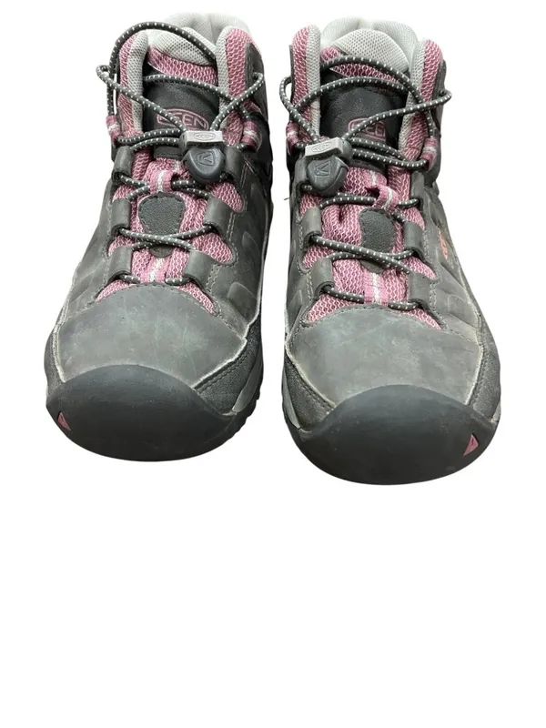 Keen Dry waterproof wms gray pink trail hiking ankle boots sz 6 SKU 10,010 - Image 12
