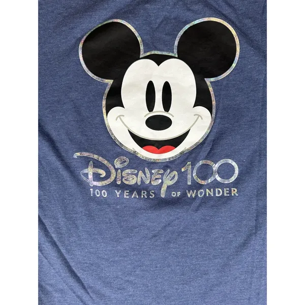 DISNEY Shirt, Size Small, 100 Years‎ of Wonder, Mickey Mouse, Anniversary - Image 6