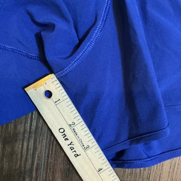 Lululemon Hotty Hot High-Rise Lined Short 4"Larkspur Blue Running Size 4 - Image 2