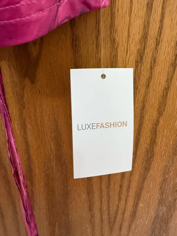 NWT Pink/Purple Mini Ruched Dress US M - Image 3