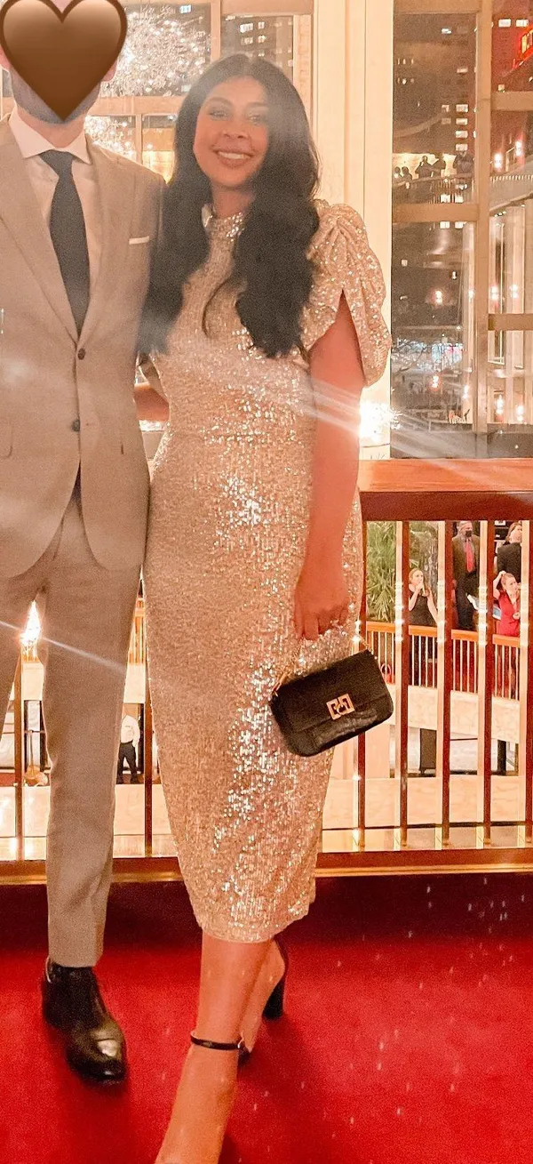 H&M Sequin Sparkle Dress - Image 2