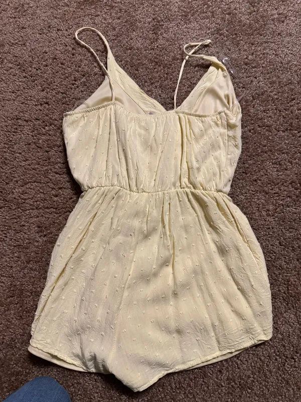 Yellow altard state romper  - Image 3