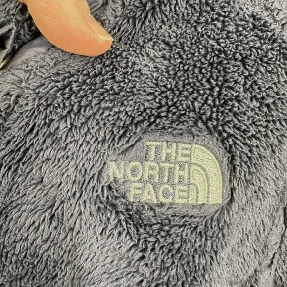 The North Face Osito Snap Neck Fleece Pullover Jacket‎ Blue Purple Womens Medium - Image 8