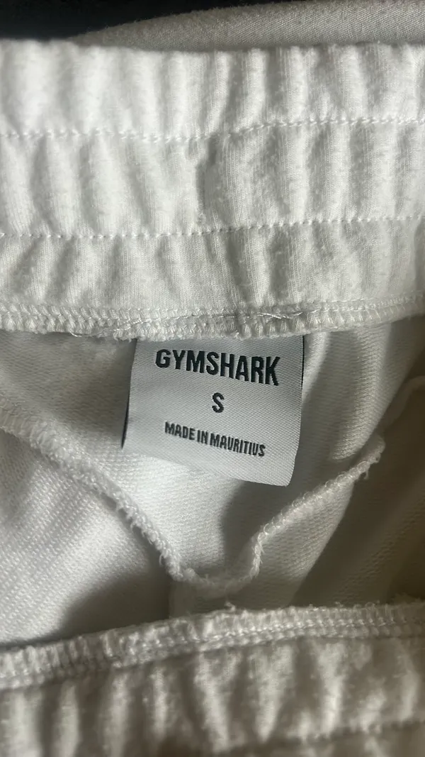 Gymshark White Joggers Pippa Training - Image 3