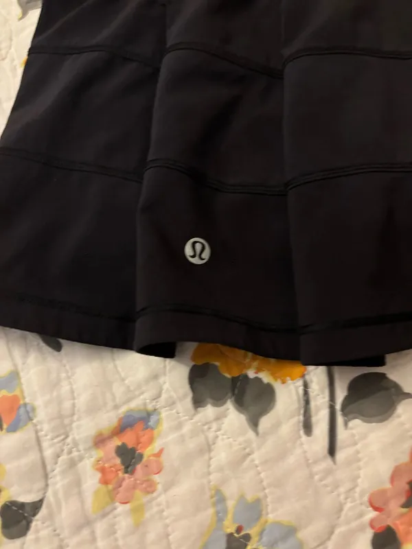 Lululemon Skirt Rival Pace Black 6 - Image 3