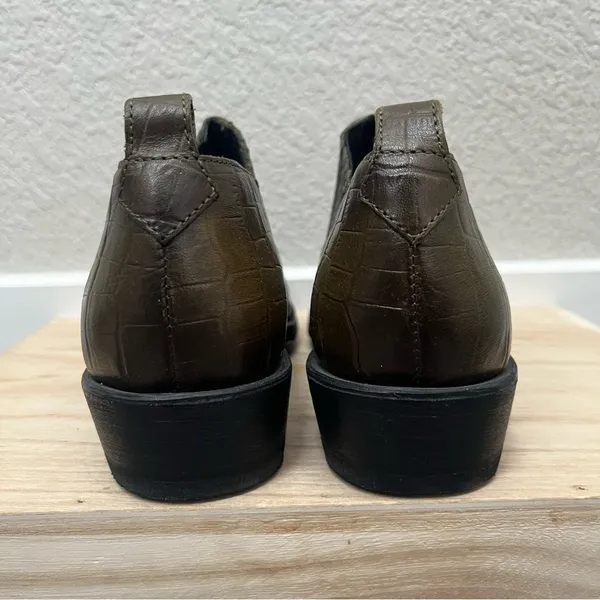Frye Billy Shootie‎ Rosemary Green Western Ankle Boots 7 - Image 4
