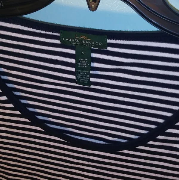 Lauren Ralph Lauren Tee-Shirt Short Sleeve Sz M - Image 3