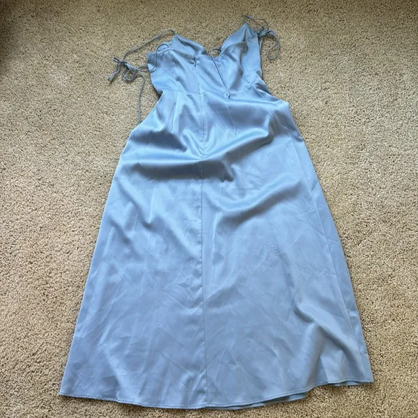 Danielle Bernstein Blue Midi Dress - Image 5