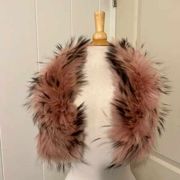 Moussy Utility Army Green Pink Fur‎ Military Patchwork Jacket Parka Size 2 - Image 8