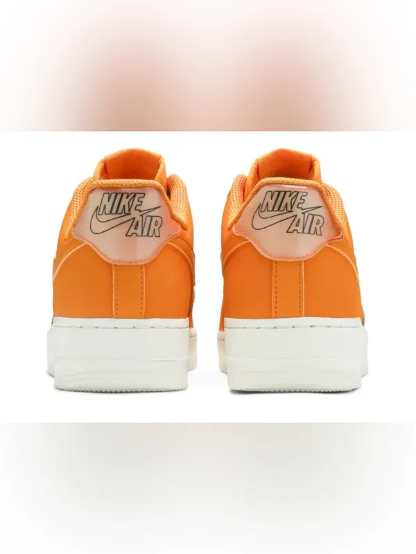 Nike Air Force 1 Low Essential “Orange Peel”Lifestyle‎ Sneakers Size 7.5 Womens - Image 2