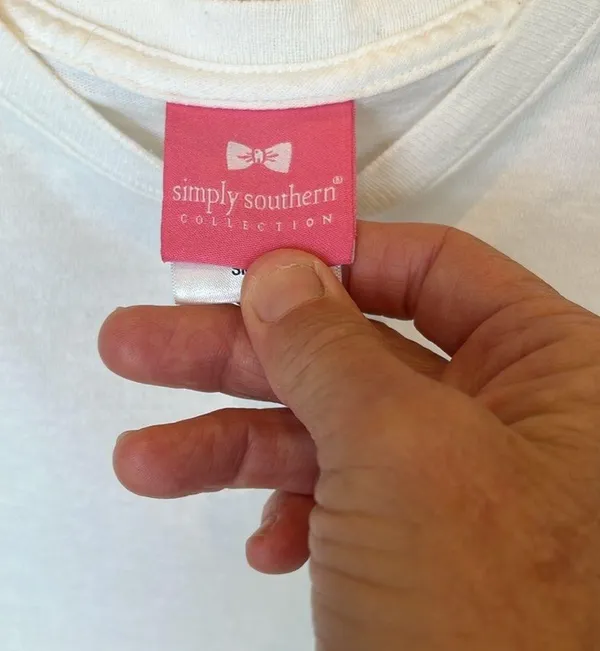 Simply Southern White Cotton Short Sleeve - Image 5