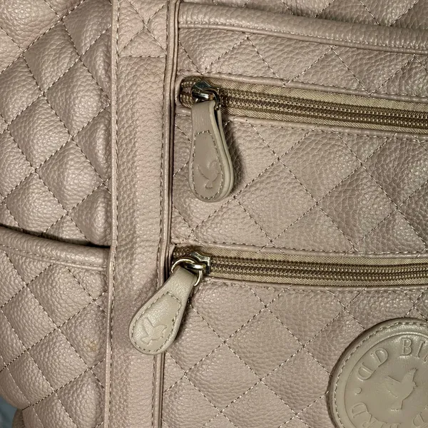 DD Bird The Taupe Leather‎ Nash With Changing Pad Diaper Bag Luxury Shoulder - Image 12