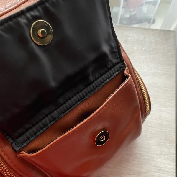 Pleather Brown Crossbody bag - Image 3