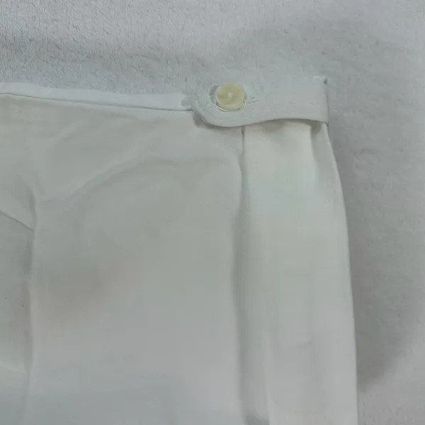 Charter Club White Bermuda Shorts Womens 16 Regular Stretch Cotton Cuffed Hem - Image 5