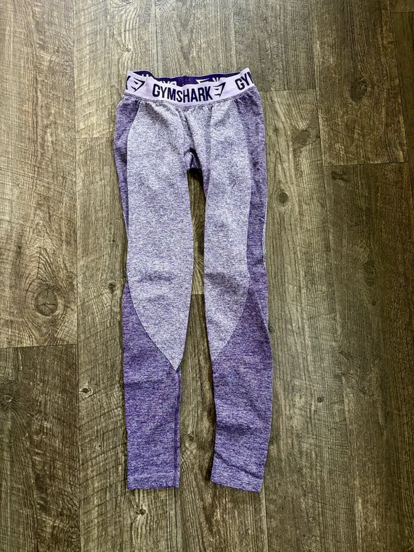 Purple Gymshark Flex Leggings - Image 3