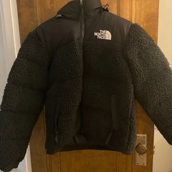 The North Face Nuptse Puffer Jacket In Black - Image 4