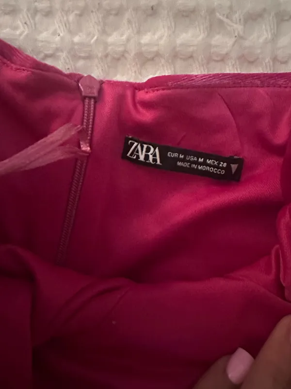 ZARA Velvet Dress - Image 4