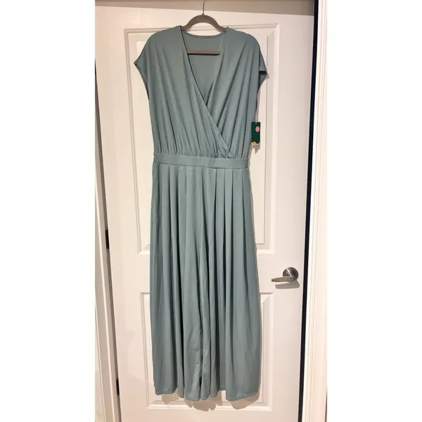 Halara Waffle vneck Surplice jumpsuit  - Image 3