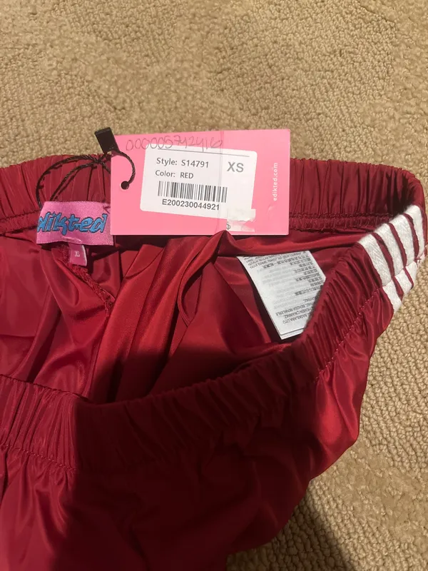Edikted Track Pants Ribbon - Image 3