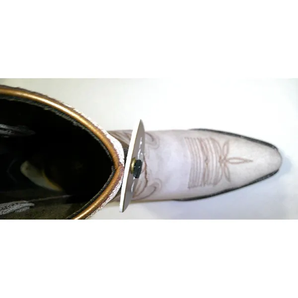 New NWT Womens 7 Ariat Goldie Boot Western Distressed White Leather Short Pretty - Image 9