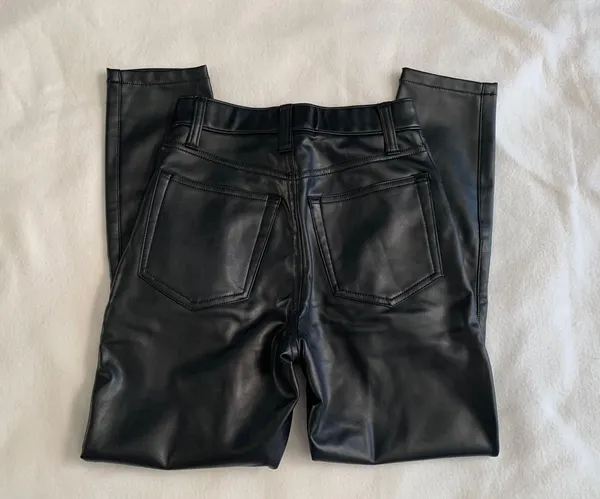 Abercrombie Vegan Leather Pant - Image 4