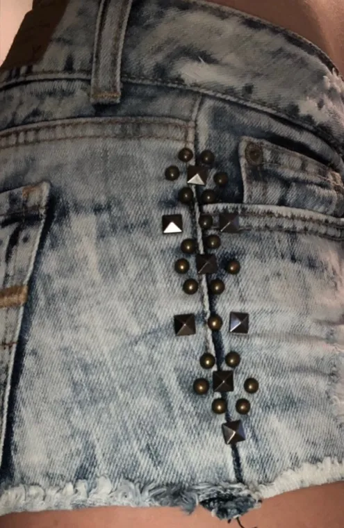 American Eagle Acid Wash Shorts - Image 5