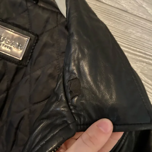 Genuine leather jacket by Cougar women's‎ large soft leather - Image 9