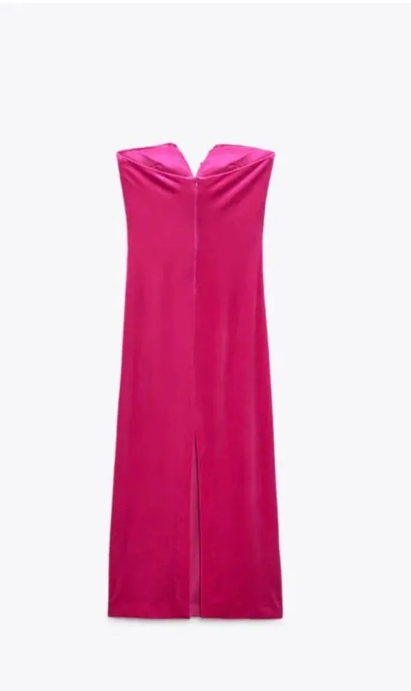ZARA Velvet Dress - Image 2