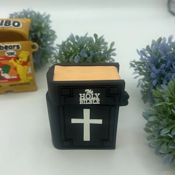 3 Case Airpod (1st and 2nd Gen) Dunkin Donuts,Haribo Goldbears,The Holy Bilble - Image 5