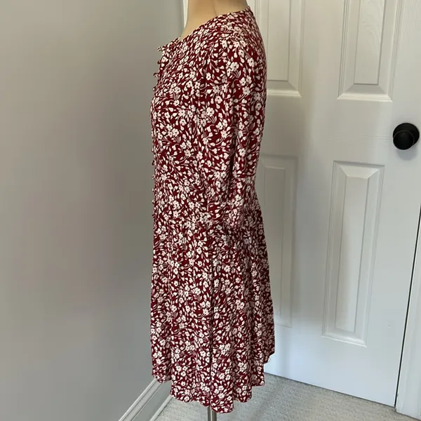 Reformation Laylin Puff Sleeve Floral Mini Dress - Image 5