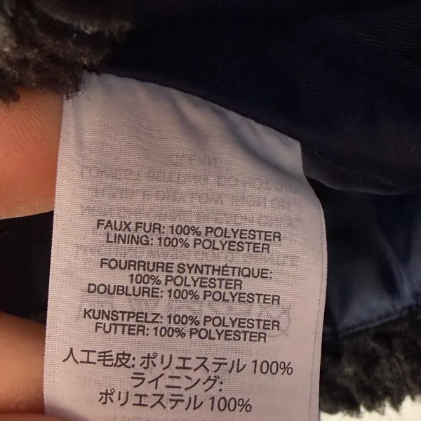 J. Crew Plush Fleece Vest‎ in Black Size Extra Small - Image 5