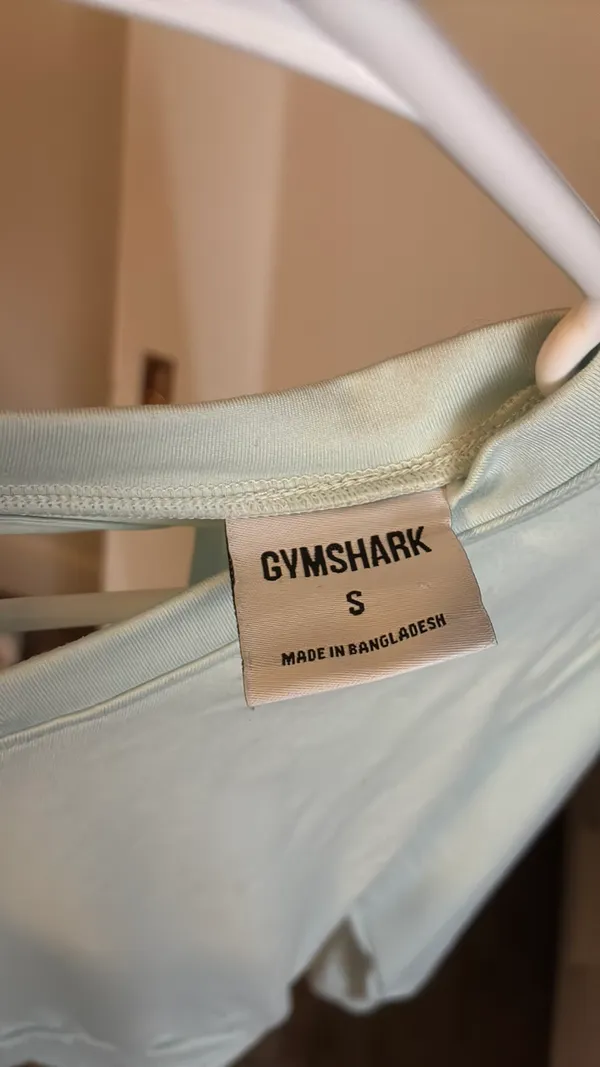 Gymshark cropped backless long sleeve - Image 2