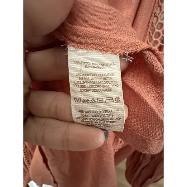 Free People Dress Small Just the Two of Us Boho Balloon Sleeve Babydoll‎ #K2-3 - Image 5