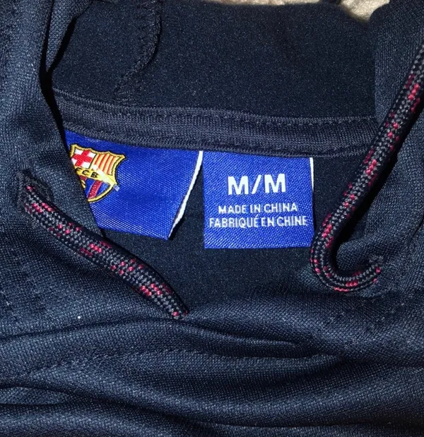 FCB Soccer Hoodie Size M - Image 4
