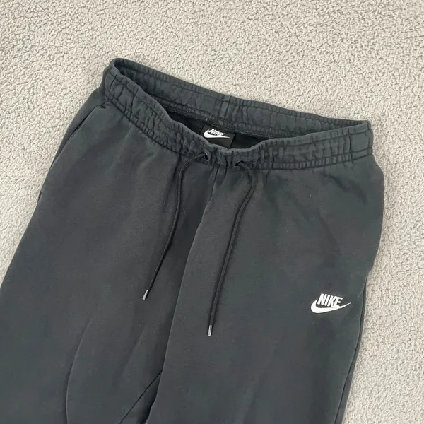 Nike Sportswear Essential Fleece Joggers Women M Black Sortswear BV4095-010 - Image 2