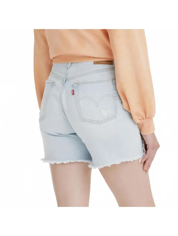 Levi's 501 Mid Thigh Distressed Cotton Shorts Shake It Up NWT Size 24 - Image 6