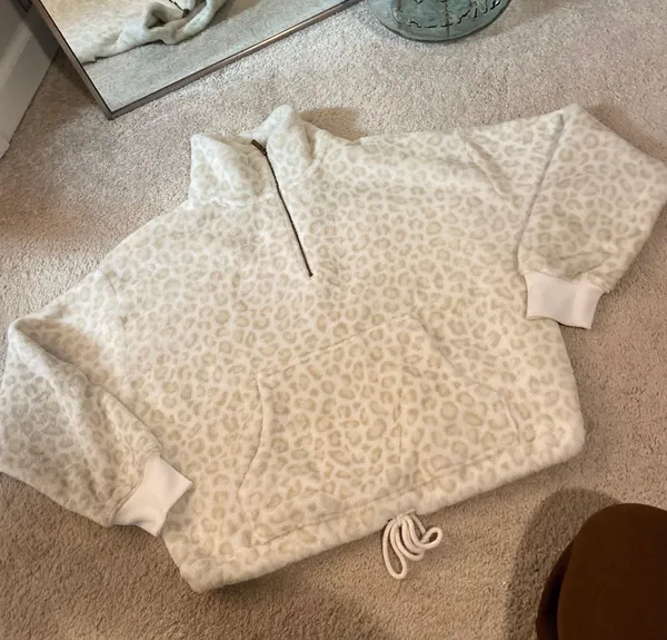 Plush Quarter Zip Multi Size M - Image 2