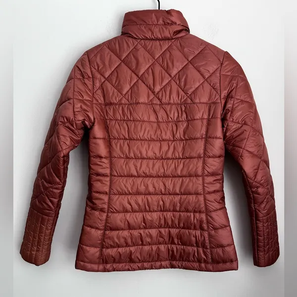 PATAGONIA Women's Size XS Nano Puff Jacket Burl Red Rose Gold lightweight - Image 3