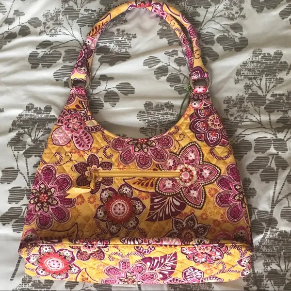 NWT Vera Bradley Bali Gold Large Hobo - Image 3