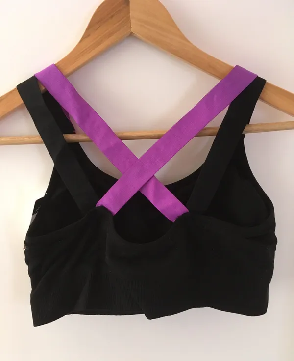 Black Sports Bra, L/XL - Image 2