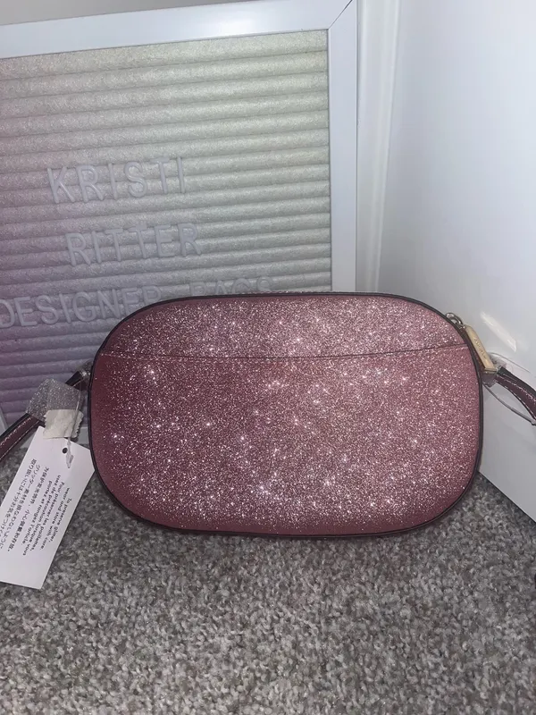 Kate Spade Oval Glimmer Smooth Leather Bag - Image 7