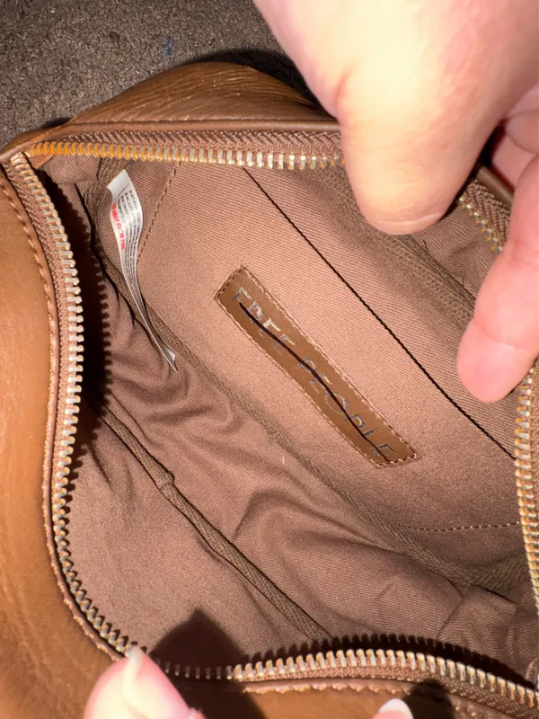 Free People Say Yes Bag Brown Leather - Image 6
