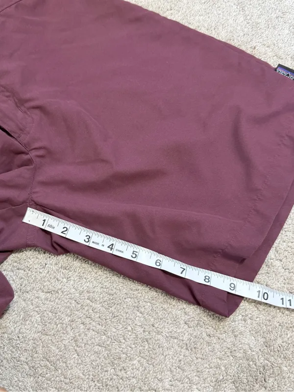 Patagonia Duway Shorts 9” Lightweight in Burgundy 8 - Image 10