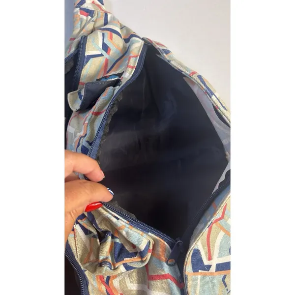 KAVU Rope Bag‎ Geometric Print Sling Crossbody Backpack Outdoor Hiking - Image 4