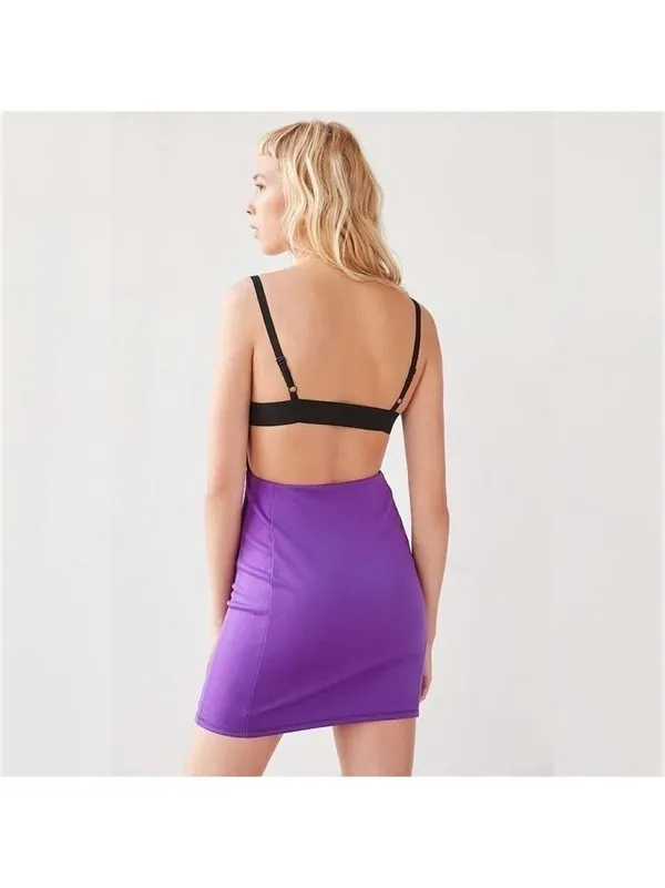 Urban Outfitters Silence + Noise Sofia Backless Mini Dress Size S - Image 3