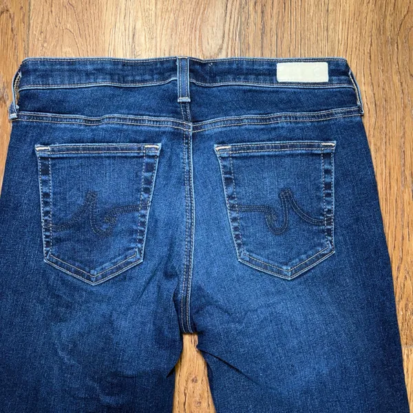 AG Adriano Goldschmied B-Type 02 Cigarette Jeans Dark Indigo 28x29 Slim Leg - Image 7