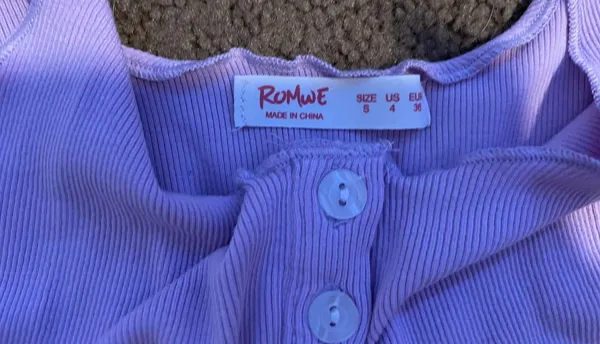 Romwe crop top - Image 3