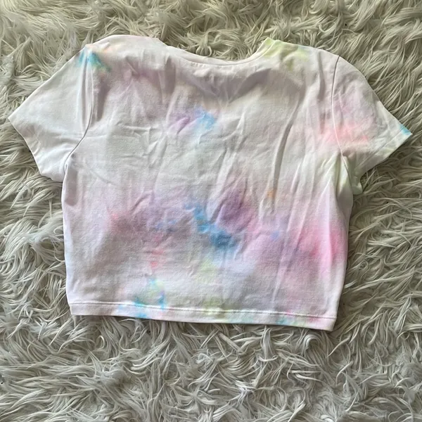 Wild Fable Handmade tie dye crop tee - Image 3