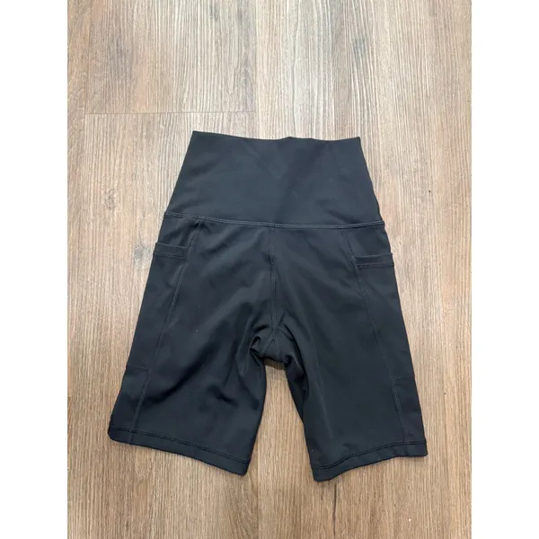 OFFLINE by Aerie Goals Black High Rise 7 Inch Inseam Bike Shorts XS - Image 3
